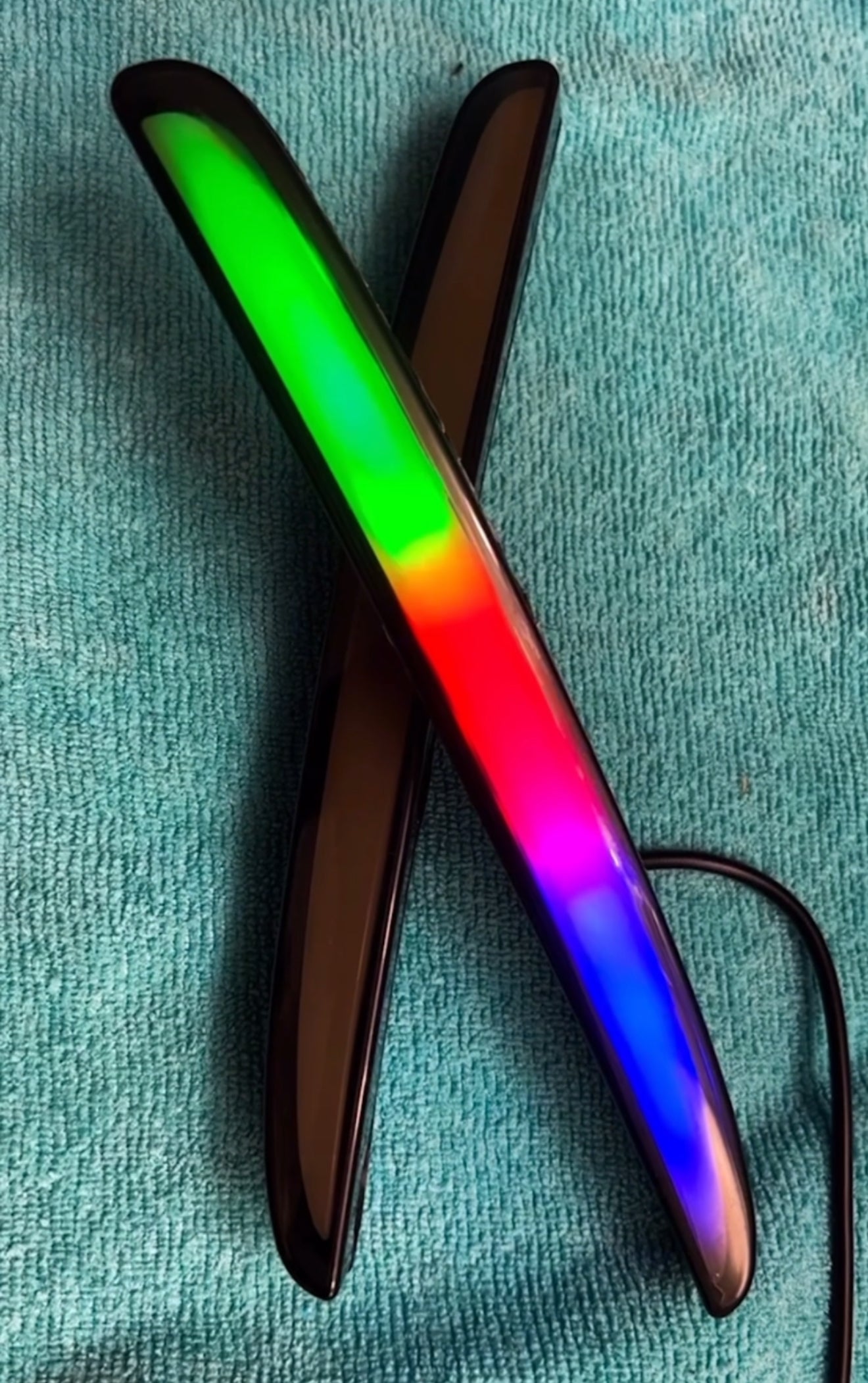 Rear reflectors RGB flow For 2017-2021 Honda Civic Hatchback, Type-R, or SI 4-Door Sedan