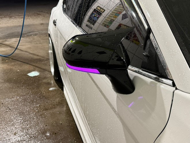 Toyota Camry 2018-2025 Car LED Side Mirrors RGB flow smoke lens