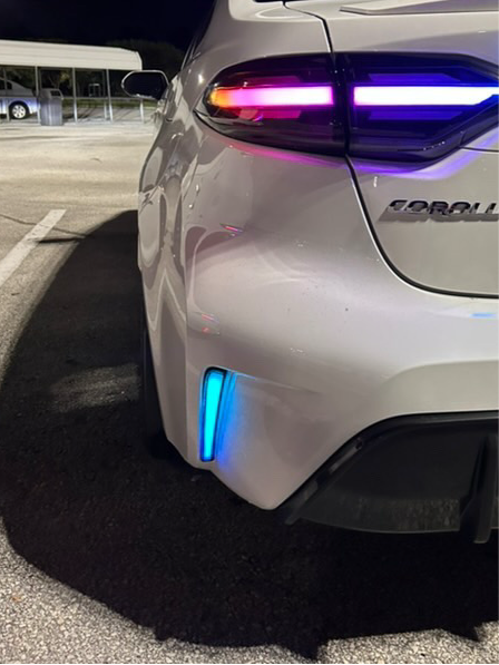 RGB Flow Series Rear Reflectors for Corolla  Sedan 2020 +