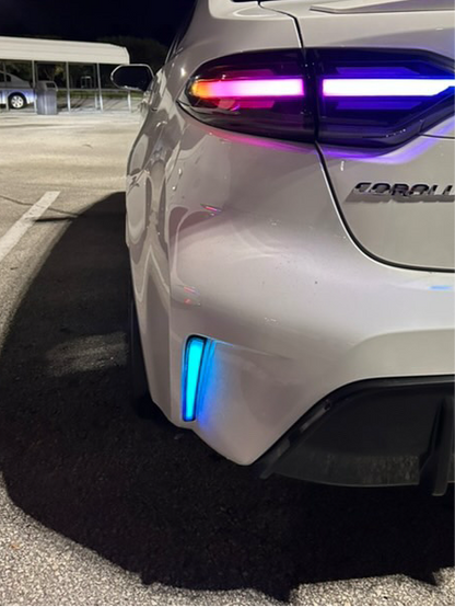 RGB Flow Series Rear Reflectors for Corolla 2020 +