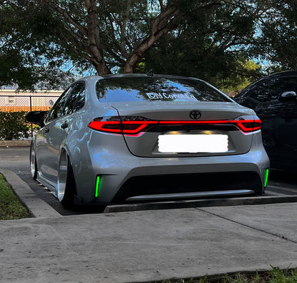 RGB Flow Series Rear Reflectors for Corolla 2020 +