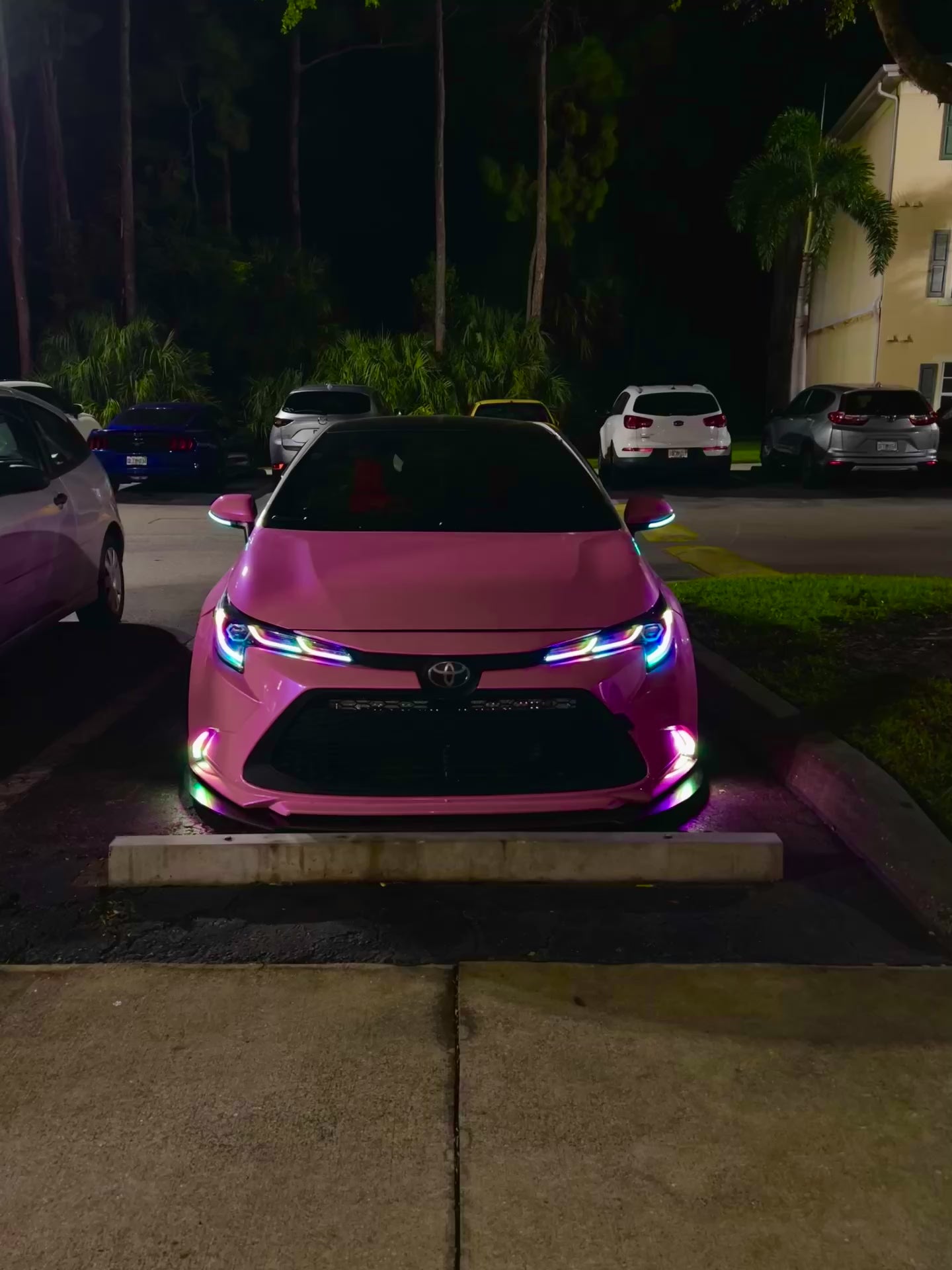 TOYOTA COROLLA LE FRONT FOG LIGTHS RGB FLOW SERIES
